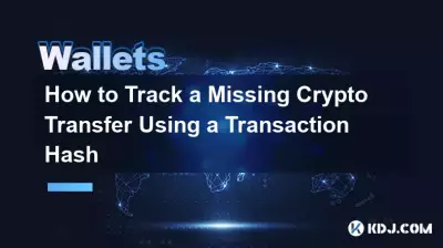 How to Track a Missing Crypto Transfer Using a Transaction Hash How to Track a Missing Crypto Transfer Using a Transaction Hash