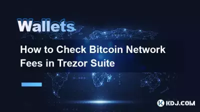 How to Check Bitcoin Network Fees in Trezor Suite How to Check Bitcoin Network Fees in Trezor Suite