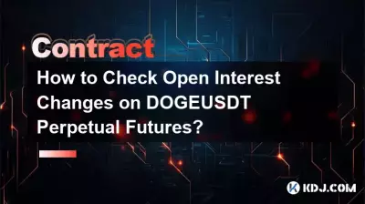 Wie überprüfe ich Open Interest-Änderungen bei BitcoinUSDT Perpetual Futures?
