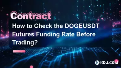 交易前如何查看DOGEUSDT期貨資金費率？