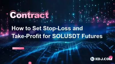 So legen Sie Stop-Loss und Take-Profit für SOLUSDT-Futures fest