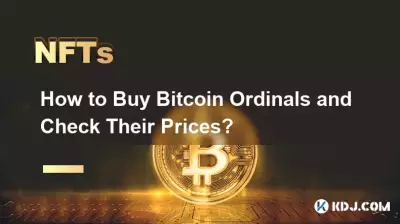 Comment acheter des ordinaux Bitcoin et vérifier leurs prix ? Comment acheter des ordinaux Bitcoin et vérifier leurs prix ?