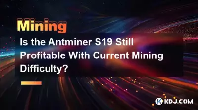 Ist der Antminer S19 trotz der aktuellen Mining-Schwierigkeit immer noch profitabel? Ist der Antminer S19 trotz der aktuellen Mining-Schwierigkeit immer noch profitabel?