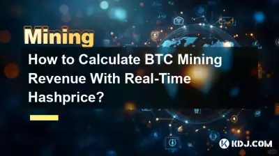 실시간 해시 가격으로 BTC 채굴 수익을 계산하는 방법은 무엇입니까? 실시간 해시 가격으로 BTC 채굴 수익을 계산하는 방법은 무엇입니까?