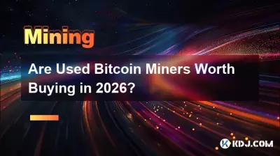 Sind gebrauchte Bitcoin Miner im Jahr 2026 einen Kauf wert? Sind gebrauchte Bitcoin Miner im Jahr 2026 einen Kauf wert?
