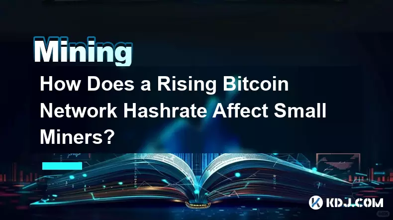 Comment un hashrate de réseau en hausse Bitcoin affecte-t-il les petits mineurs ?