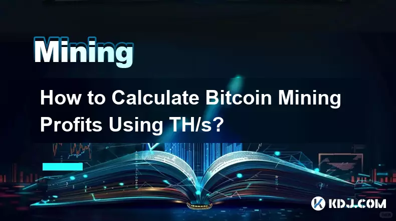 Comment calculer Bitcoin bénéfices miniers en utilisant TH/s ?
