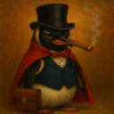 Grok Imagine Penguin